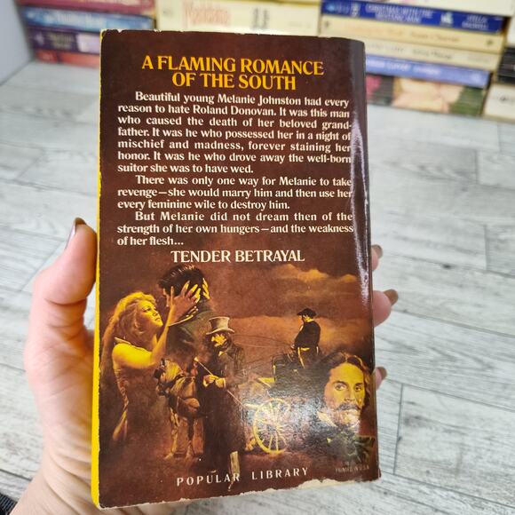 Tender Betrayal by Jennifer Blake 1979 Popular Library PB Romance‎ - Picture 6 of 11